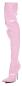Preview: Lack Overknee High Heels pink