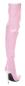 Preview: Lack Overknee High Heels pink