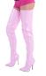 Preview: Crotch Overknee High Heels Stiefel pink extra lang