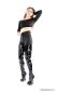 Preview: Crotch Pony High Heel Overknees mit Wedge Absatz