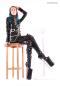 Preview: Lack Overknee Sky High Heels 30 cm Absatz