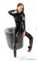 Preview: Pony Extrem Overknee High Heels schwarz