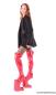 Preview: Drag Queen High Heels mit Halbmond Heel rot