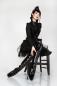 Preview: Lack Overknee Ballett High Heels schwarz