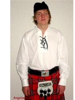 Jacobine Shirt Hemd für Schotten zum Kilt