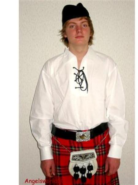 Jacobine Shirt Hemd für Schotten zum Kilt